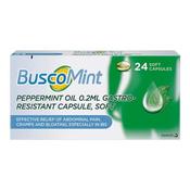 BuscoMint Gastro-Resistant IBS Relief Capsules 24 Capsules