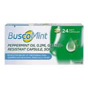 BuscoMint Gastro-Resistant IBS Relief Capsules 24 Capsules