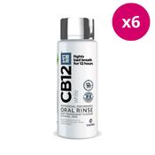 CB12 Whitening Peppermint Mouthwash 250ml x 6