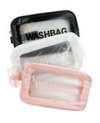CS Beauty Clear Wash Bag Side Strap image