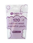 CS Beauty Round Cotton Wool Cosmetic Pad 120 Pads