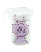 CS Beauty Square Cotton Wool Cosmetic Pad 50 Pads