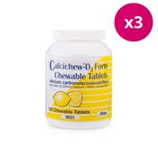Calcichew D3 Forte Chewable Tablets 100s x 3