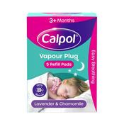 Calpol Vapour Plug Refills Lavender &amp; Chamomile 5 Refill Pads