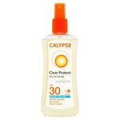 Calypso Clear Protect Dry Oil Spray SPF30 200ml image