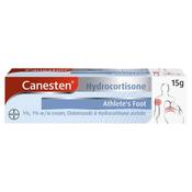 Canesten Hydrocortisone Anti Fungal Foot Cream 15g image