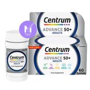 Centrum Advance 50+ Multivitamins &amp; Minerals 60 Tablets