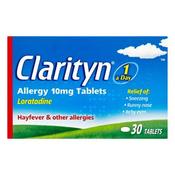 Clarityn Allergy Hayfever Relief 30 Tablets image