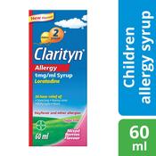 Clarityn Allergy 1mg/ml Syrup Sugar Free Mixed Berries Flavour 60ml