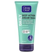 Clean &amp; Clear Deep Action Cream Wash 150ml image