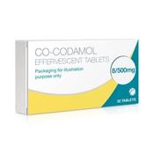 Co-codamol 8/500mg Effervescent 32 Effervescent Tablets image