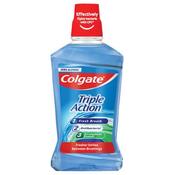 Colgate Triple Action Zero Alcohol Mouth Rinse 500ml image
