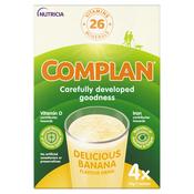 Complan Banana Nutritional Drink 4 x 55g Sachets