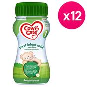 Cow &amp; Gate 1 First Baby Milk Formula 200ml x12 image
