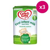 Cow &amp; Gate 1 First Baby Milk Formula 800g x 3