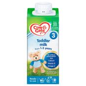 Cow &amp; Gate 3 Toddler Milk Formula Liquid 1-3 Years 200ml image