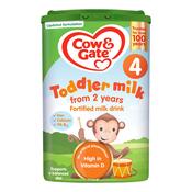 Cow &amp; Gate 4 Toddler Milk Formula 2-3 Years 800g