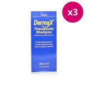 Dermax Therapeutic Shampoo 250ml x 3