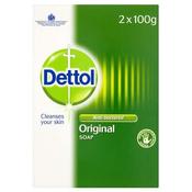 Dettol Anti-Bacterial Original Bar Soap 2 x 100g