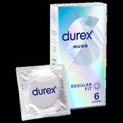 Durex Nude Ultra Thin Condoms Enhanced Sensitivity 6 Pack