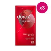 Durex Thin Feel Condoms 12S x 3 image