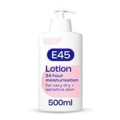 E45 Moisturising Lotion 500ml
