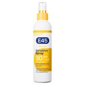 E45 SPF30 Sun Care Sensitive Spray 180ml image