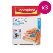 Elastoplast Fabric Plasters 40 Strips x 3 image