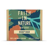 Faith In Nature Soap Blue Cedar 100g