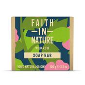 Faith In Nature Soap Wild Rose 100g image