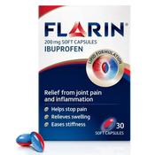 Flarin Ibuprofen 200mg Capsules 30s image