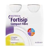 Fortisip Compact Fibre Liquid Vanilla 125ml x4