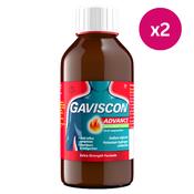 Gaviscon Advance Peppermint 250ml x2