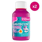 Gaviscon Double Action Liquid Peppermint 250ml x2 image