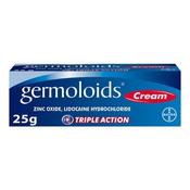 Germoloids Triple Action Haemorrhoids &amp; Piles Cream 25g