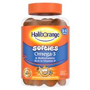 Haliborange Omega-3 &amp; Multivitamin Orange Softies 60 Pack