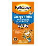 Haliborange Omega 3 DHA Brain Support Burst Orange 90 Capsules