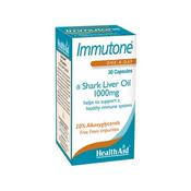 HealthAid Immutone Shark Liver Oil 1000mg 30 Capsules