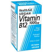 HealthAid prolonged release vitamin B12 (Cyanocobalamin) 1000μg tablets image