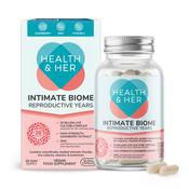 Health &amp; Her Intimate Biome Reproductive Years Supplement 60 Capsules