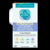 Health &amp; Her Multivitamin for Women with Monthly Natural Cycles 60 Capsules