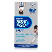 Hedrin Treat &amp; Go Head Lice Spray 60ml