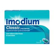 Imodium Original 2mg 12 Capsules image