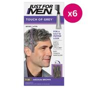 Just For Men Touch of Grey Med Brown T-35 x 6 image
