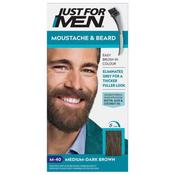Just for Men Moustache &amp; Beard Medium - Dark Brown Hair Dye M-40
