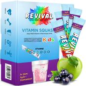 Revival Kids Vitamin Drink - Apple &amp; Blackcurrant 30 Pack