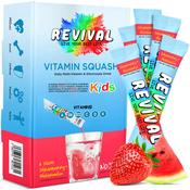 Revival Kids Vitamin Drink - Strawberry &amp; Watermelon 6 Pack