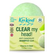 KinKind CLEAR my head! Anti Dandruff Shampoo Bar Apple 50g image