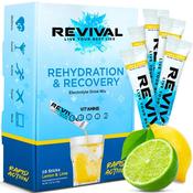 Revival Rehydration &amp; Recovery Electrolyte Drink - Lemon &amp; Lime 16 Pack