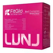 LUNJ FitGlo 8 in 1 Daily Complex - Wild Berry Flavour 14 Sachets image